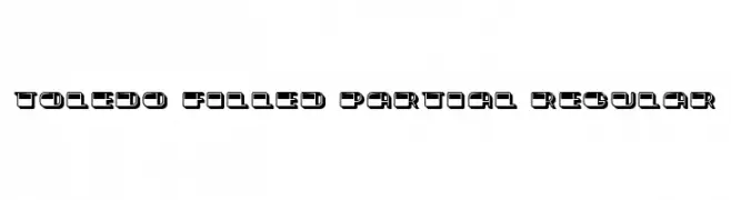 Toledo Filled Partial Regular  नि: शुल्क फ़ॉन्ट्स डाउनलोड