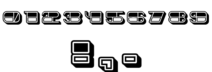 Toledo Filled Roughly Partial Regular Font OTHER CHARS