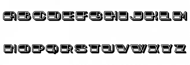 Toledo Filled Roughly Partial Regular Font Litere mici