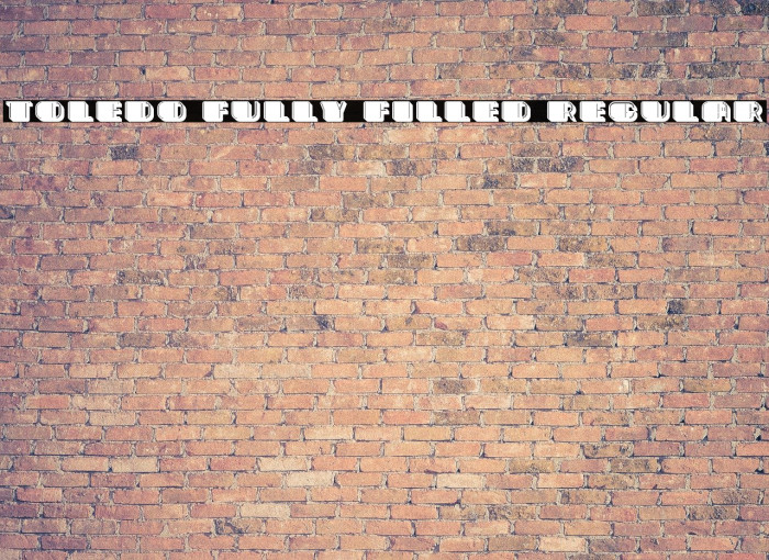 Toledo Fully Filled Regular Example 1