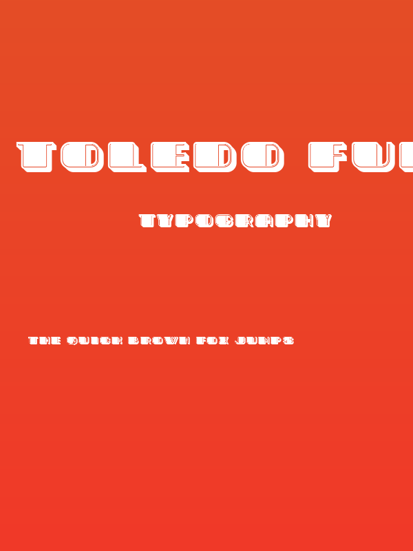 Toledo Fully Filled Regular Poster