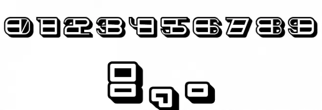 Toledo Half Filled Regular Font OTHER CHARS