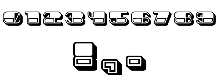 Toledo Half Hollow Partial Regular Font OTHER CHARS