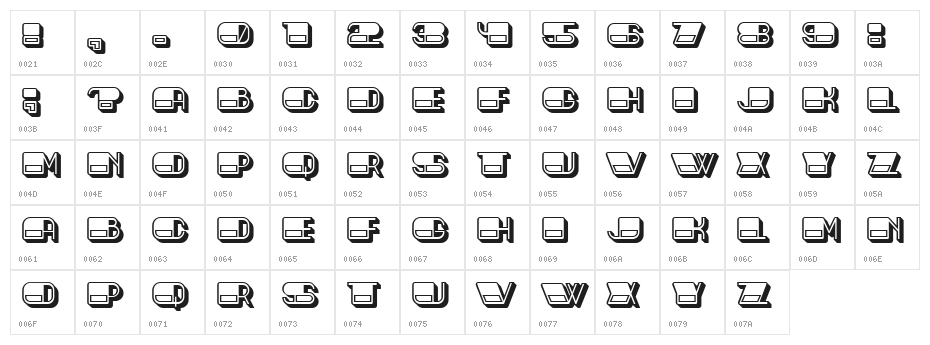 Toledo Half Hollow Partial Regular Character Map