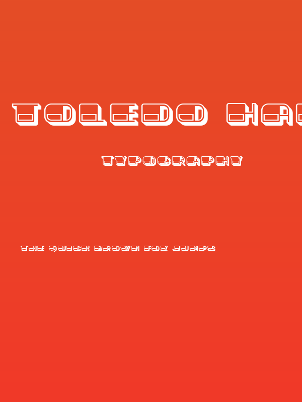 Toledo Half Hollow Partial Regular Poster