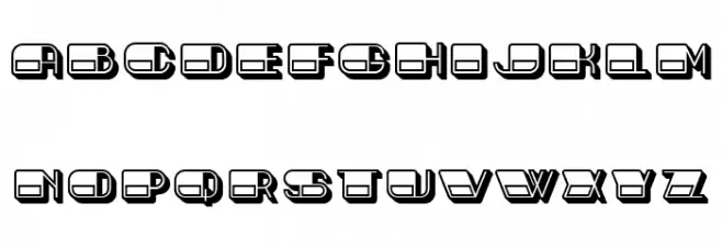 Toledo Half Hollow Partial Regular フォント 小文字