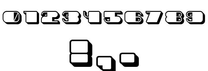 Toledo Hollow Regular Font OTHER CHARS