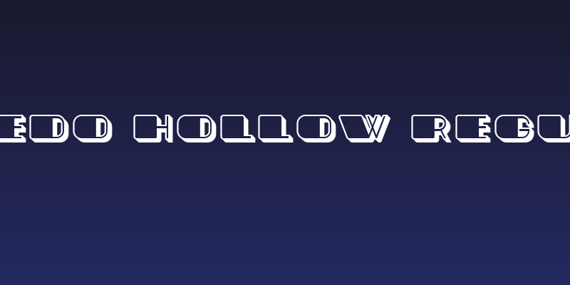 Toledo Hollow Regular Social Header