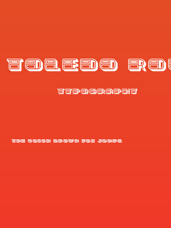 Toledo Roughly Partial Regular Poster