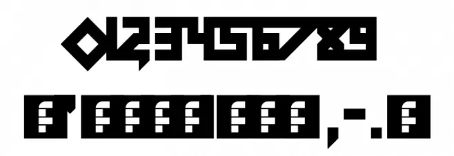 Tolerant Regular Font OTHER CHARS