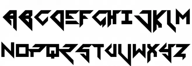 Tolerant Sans Serif [Tolerant 2] Regular Шрифта ВЕРХНИЙ