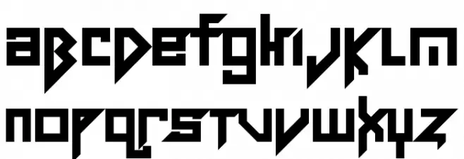 Tolerant Sans Serif [Tolerant 2] Regular Fonte MINÚSCULAS