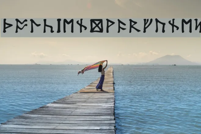 Tolkien-Dwarf-Runes Example 1