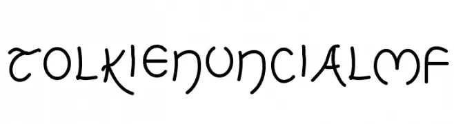 TolkienUncialMF  Frei Schriftart Herunterladen