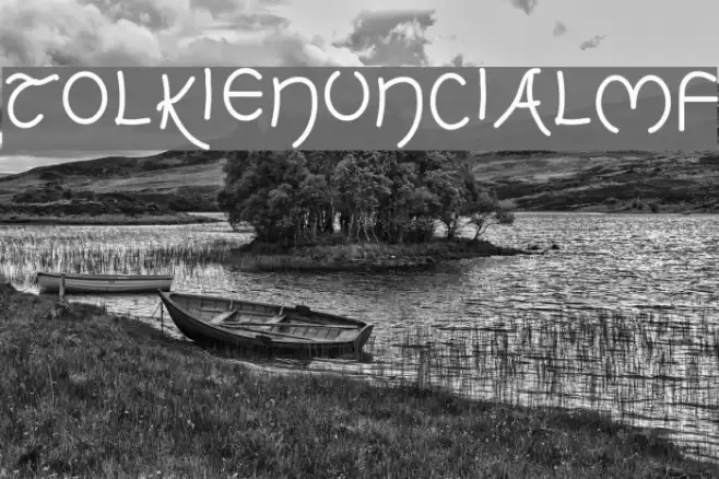 TolkienUncialMF Font examples