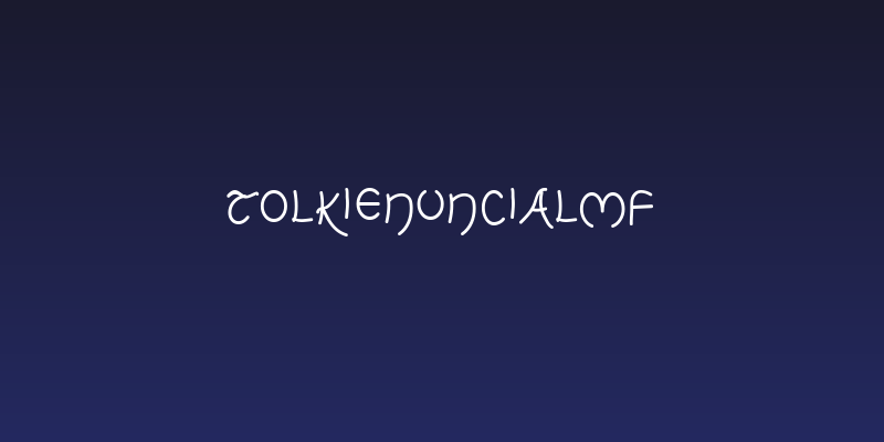 TolkienUncialMF Social Header