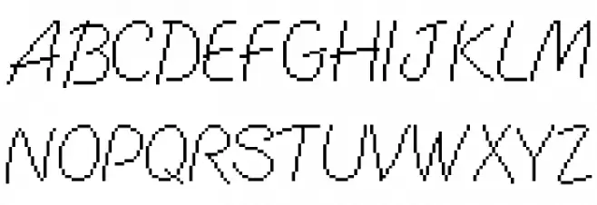 Tolman Regular Font Litere mari