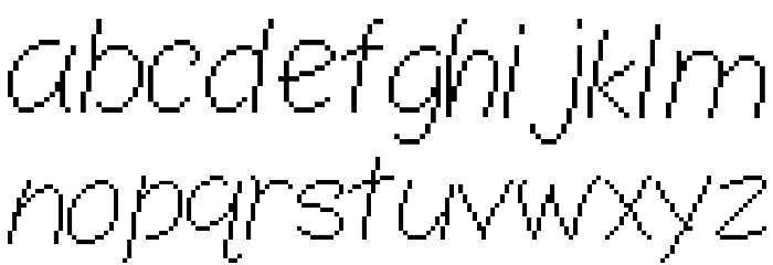 Tolman Regular Font LOWERCASE