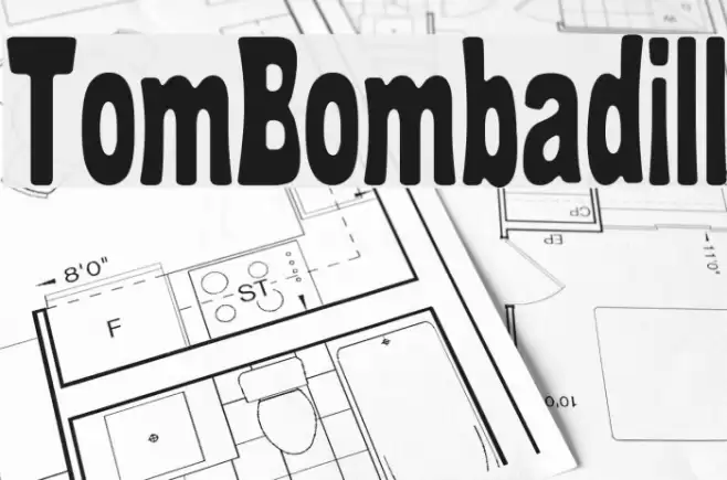 Tom-Bombadill Font examples