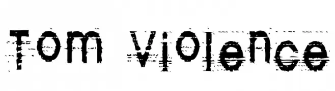 Tom Violence  Frei Schriftart Herunterladen