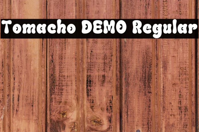 Tomacho DEMO Regular Example 3