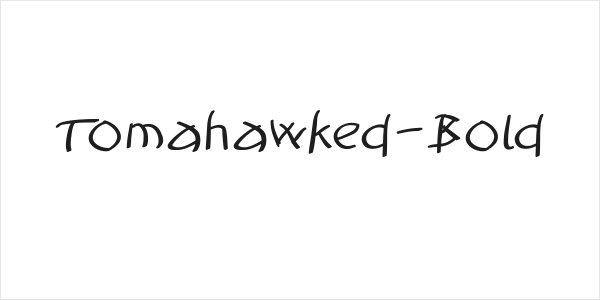 Tomahawked-Bold Logo