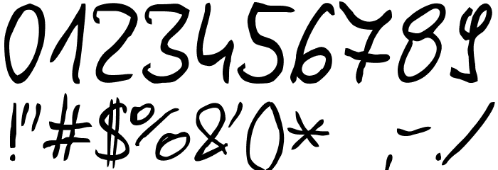 Tomasz SkowroDski Font OTHER CHARS