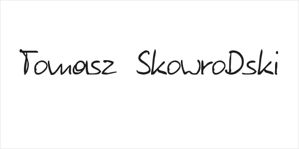 Tomasz SkowroDski Logo