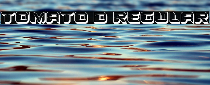 Tomato 3D Regular Example 2