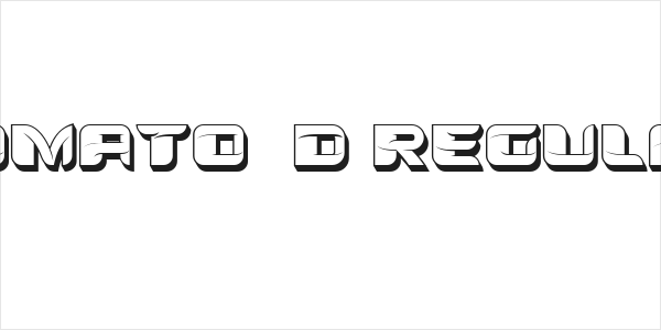 Tomato 3D Regular Logo