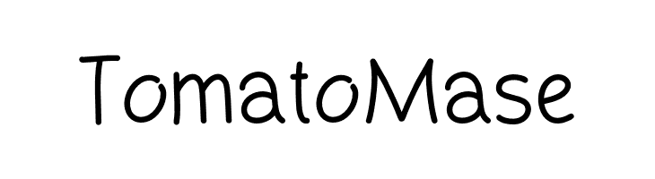 Tomato Mase  font caratteri gratis