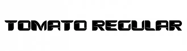 Tomato Regular  Free Fonts Download