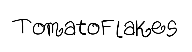 TomatoFlakes Font