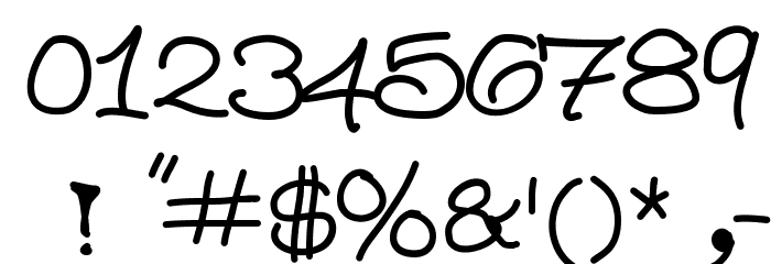TomatoFlakes Font OTHER CHARS