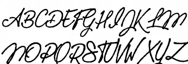 TomatoSoupPersonalUse-Italic Schriftart Groß