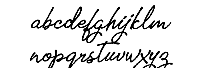 TomatoSoupPersonalUse-Italic Font LOWERCASE
