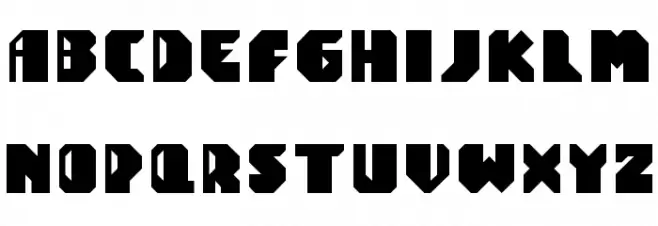 Tomatron Regular Шрифта ВЕРХНИЙ