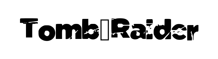 Tomb_Raider  フリーフォントのダウンロード