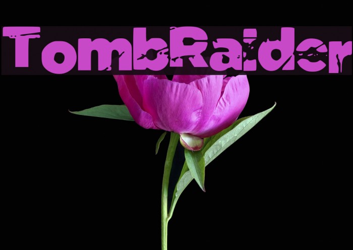 Tomb_Raider फ़ॉन्ट examples