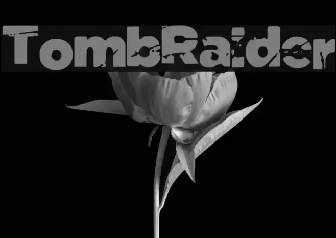 Tomb_Raider Font examples