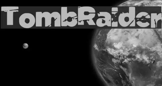 Tomb_Raider Font examples