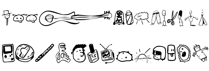 Tombats 6 Font LOWERCASE