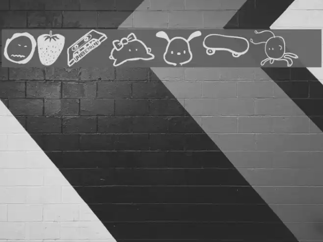 Tombats 7 Font examples