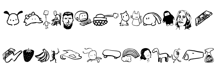 Tombats 7 Font LOWERCASE
