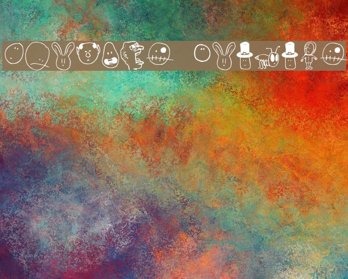 Tombats Smilies Font examples