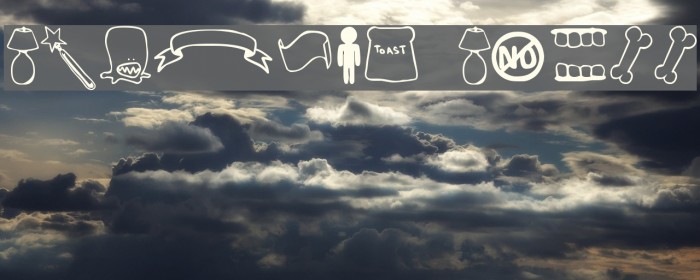 Tombats Three Font examples