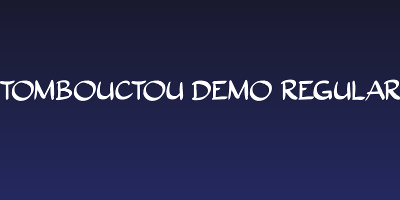 Tombouctou DEMO Regular Social Header
