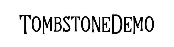 Tombstone Demo  لخطوط تنزيل