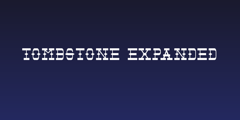 Tombstone Expanded Social Header