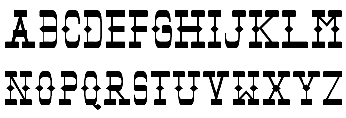 Tombstone Font LOWERCASE